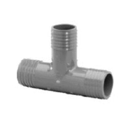 1 inch insert tee poly fitting