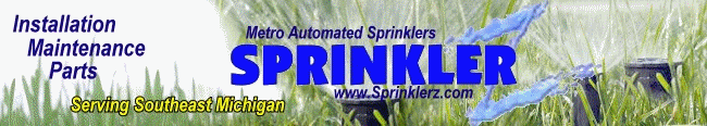 plymouth michigan sprinkler system blowout
