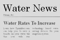 water rate increase